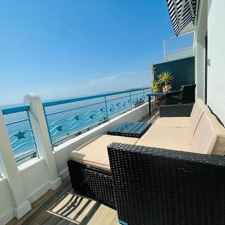Sea View Top Floor - Promenade Des Anglais Nice Exteriör bild